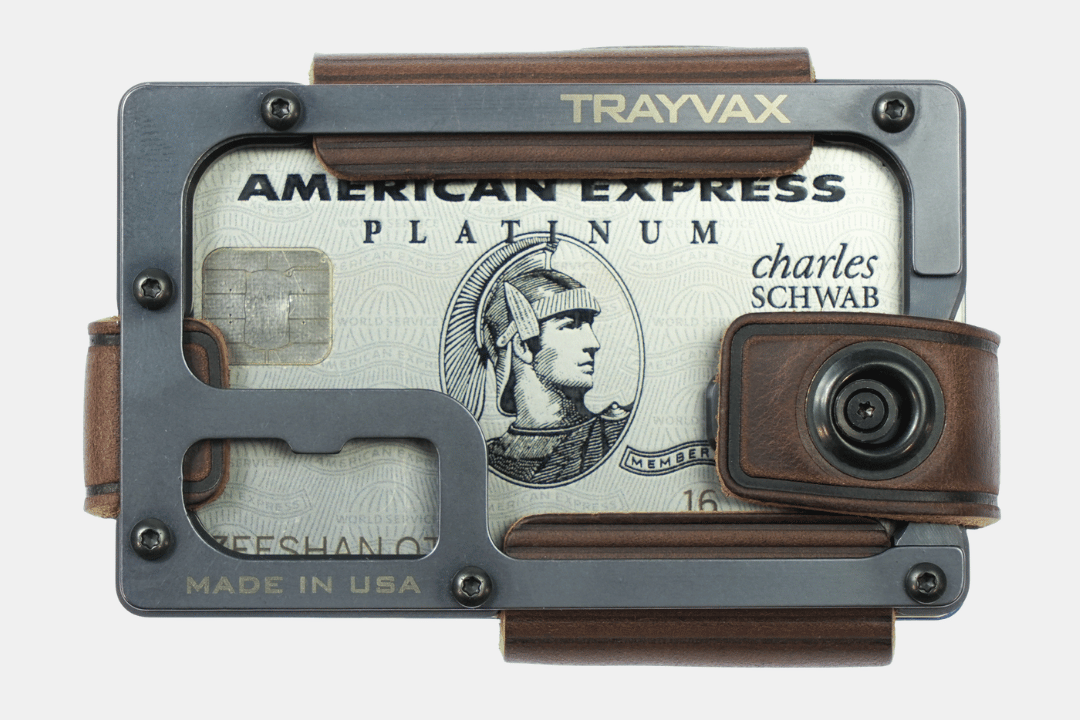 Trayvax Enterprises Wallet Contour Lite Wallet - Black Mississippi Mud