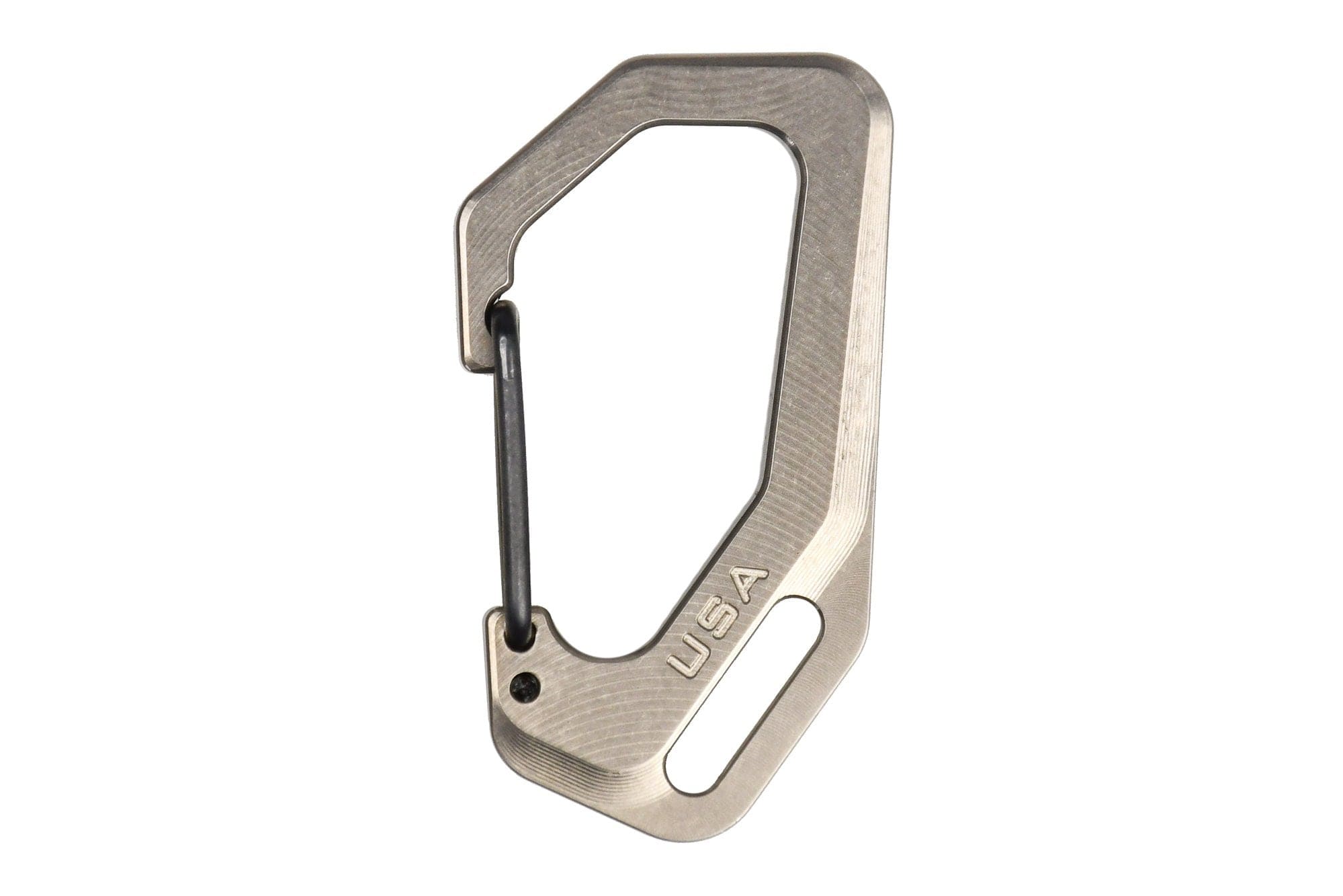 Trayvax Enterprises Accessories Titanium Trayvax Carabiner
