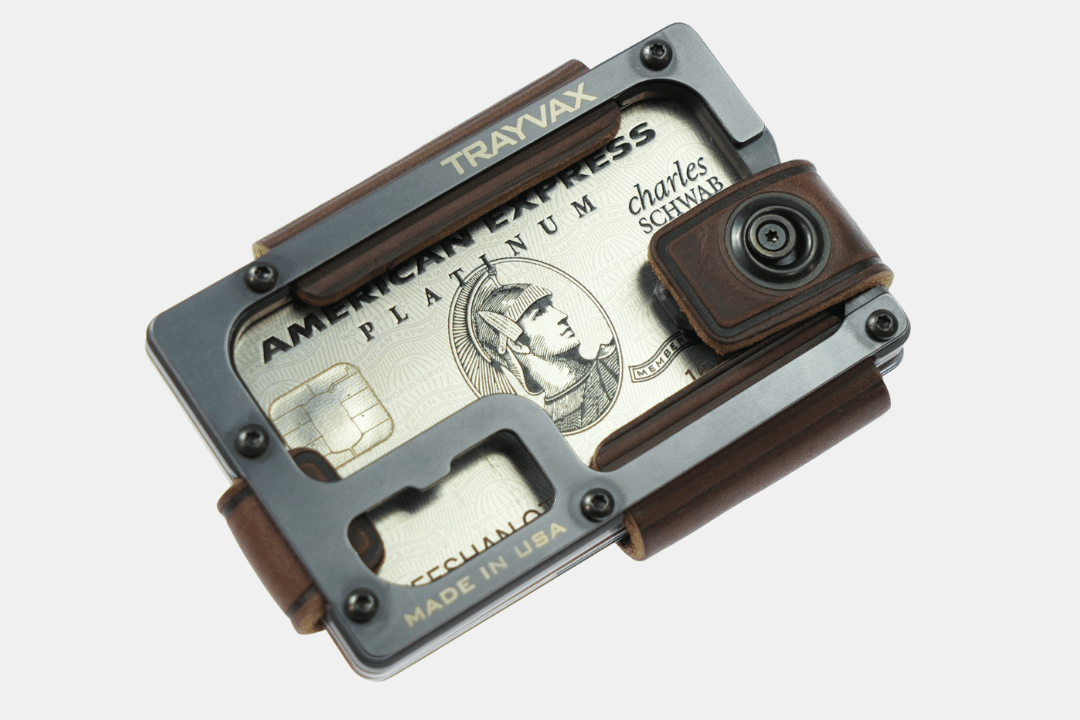 Trayvax Enterprises Wallet Contour Lite Wallet - Black Mississippi Mud