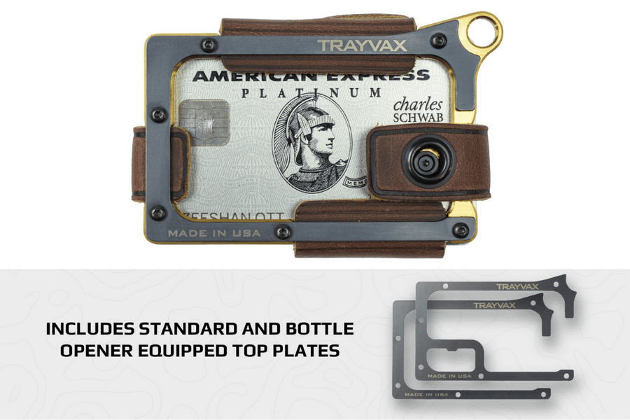 Trayvax Enterprises Wallet Contour Wallet - Brass Mississippi Mud