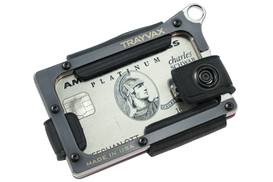 Trayvax Enterprises Wallet Contour Wallet - Raw Stealth Black